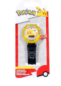 Reloj LCD Pokemon Luces Parpadeantes