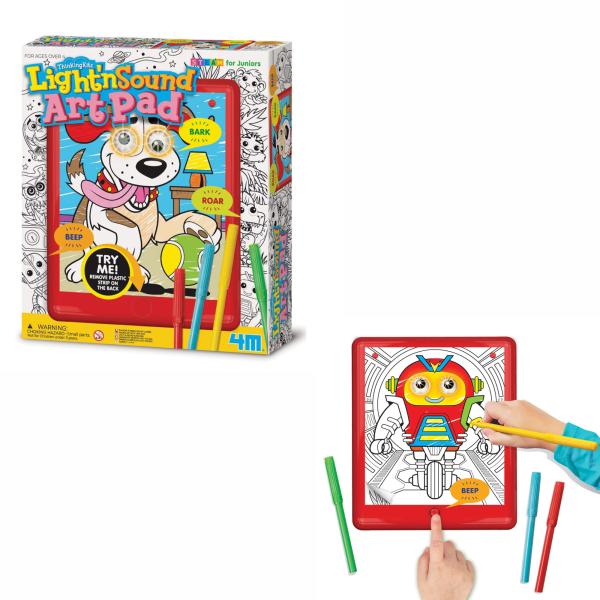 Thinking Kits Tableta de Arte con Luz y Sonido 3a+