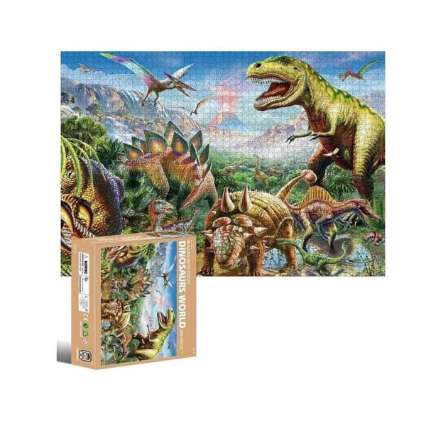 Rompecabezas del Mundo de los Dinosaurios 2000Pzs 14a+