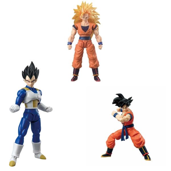 Figuras Dragon Ball Super Surt/3 4a+ Dragon Ball Evolve (36283-36284-36285)