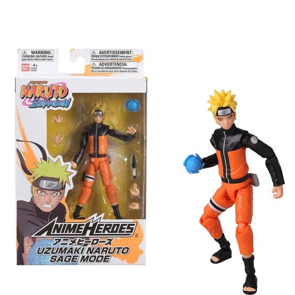 Figura Anime Heroes Naruto Shippuden Naruto Uzumaki 4a+