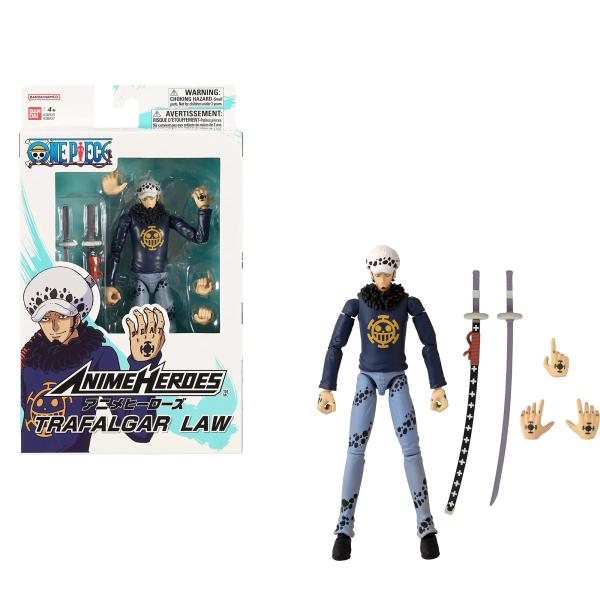 Figura Anime Heroes One Piece Trafalgar Law 4a+