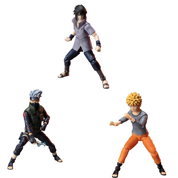 Figuras Anime Naruto Shippuden Surt/3 4a+ Ultimate Legends (87537-39-38