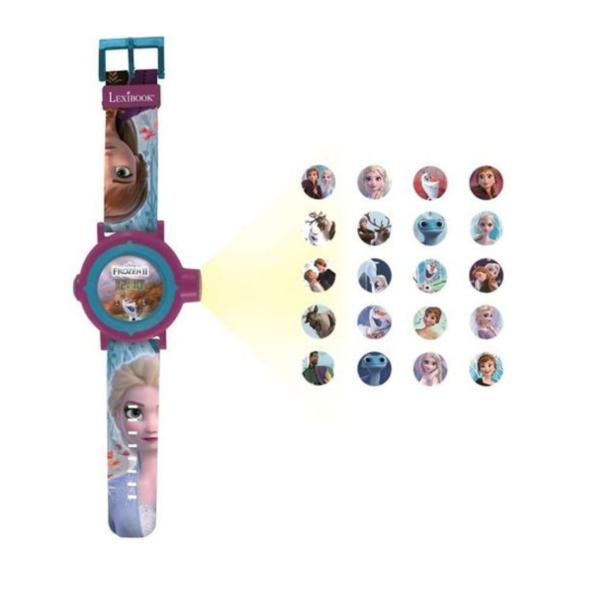 Reloj Proyector Disney Princesa Frozen 3a+