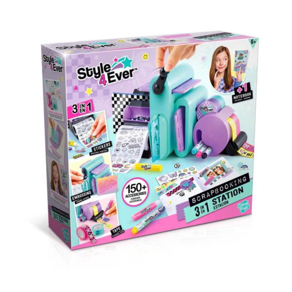 Estudio para Decorar y Colorear para Personalizar 3en1 Style 4Ever 6a+