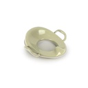 Asiento de Entrenamiento para Inodoro con Respaldo Bajo Antideslizante Verde 18m+