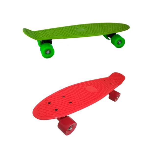 Patineta de Plastico Surt/2 Roja y Verde 3a+ (458023)