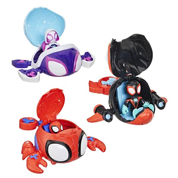 Figuras Marvel Spidey and the Amazing Friends Water Webs Surt/3 3a+