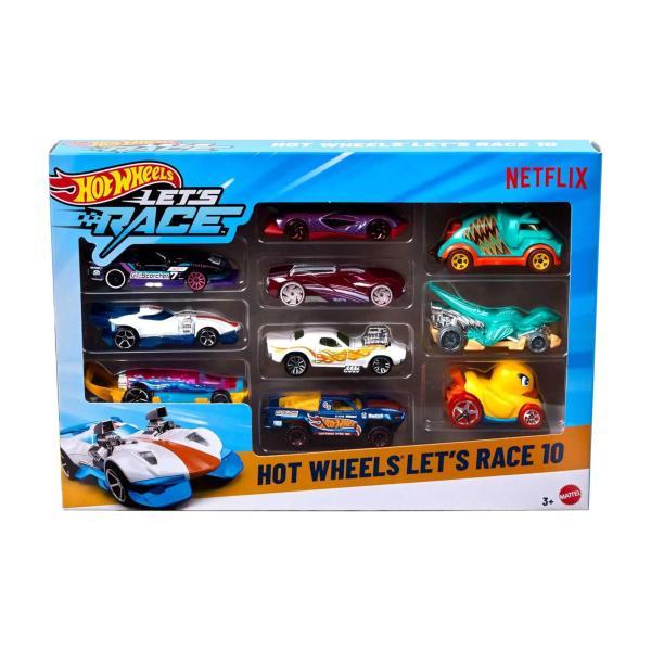 Hot Wheels Let´s Race 10 Set/10 3a+