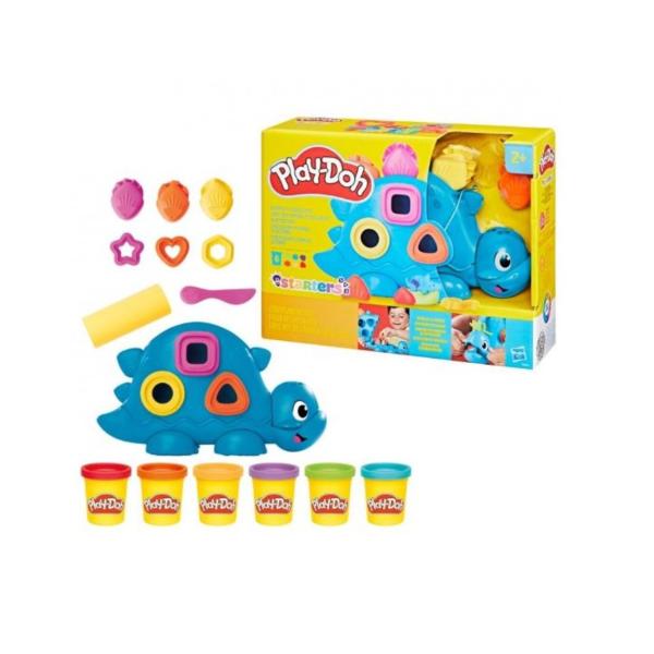 Play-Doh Plasticina de Dinosaurio Formas y Colores 2a+