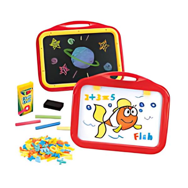 Pizarra de 2 Caras Creativa y Divertida 3a+