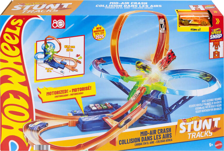 Hot Wheels Pista Choque en el Aire 5a+