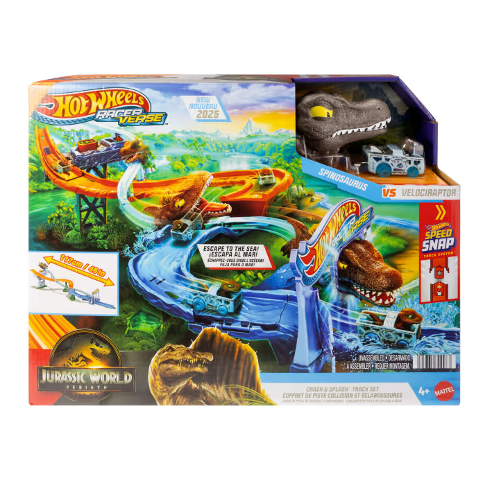 Hot Wheels Racer Verse Jurassic World Rebirth 4a+