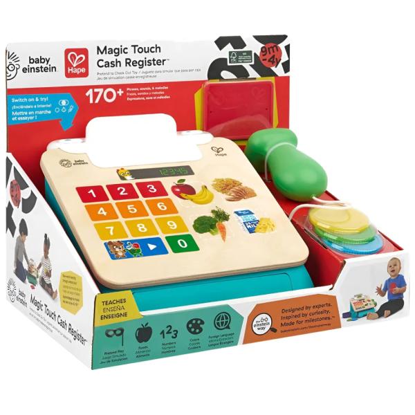 Caja Registradora de Madera 9m-4a