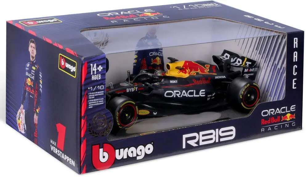 Carro Formula 1 Ferrari Oracle Red Bull Esc 1/18 14a+ (180035)