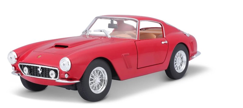 Carro Ferrari 250GT Berlinetta Passo Corto Rojo Esc:1:24 3a+(260256)