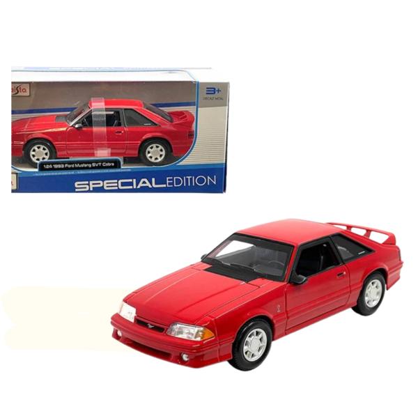 Carro Ford Mustang SVT Cobra 1993 Esc 1:24 3a+ (329060)