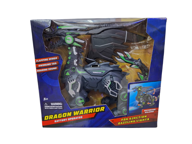 Dragon Guerrero Electronico con Luz y Sonido 3a+
