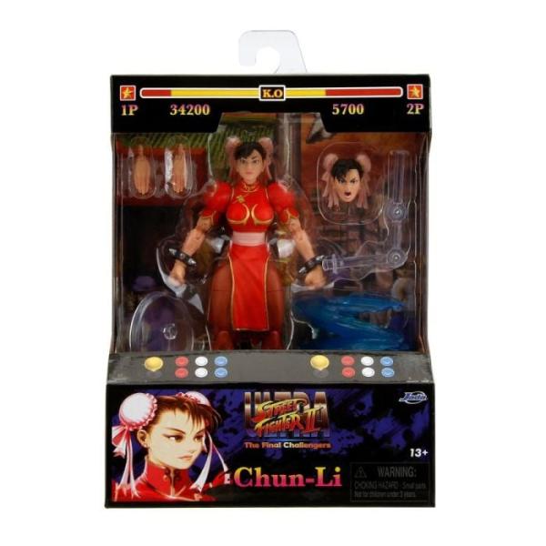 Figura Ultra Street Fighter Chun-Li 6" 13a+