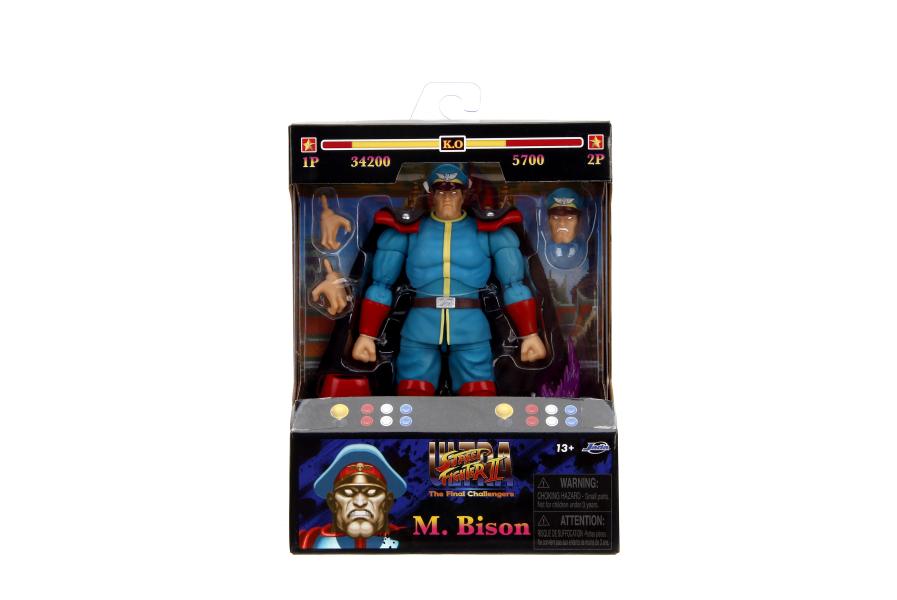 Figura Ultra Street Fighter M.Bison 6" 13a+