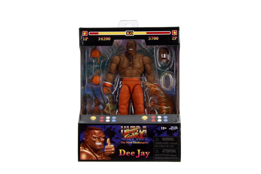 Figura Ultra Street Fighter II Dee Jay 6" 13a+