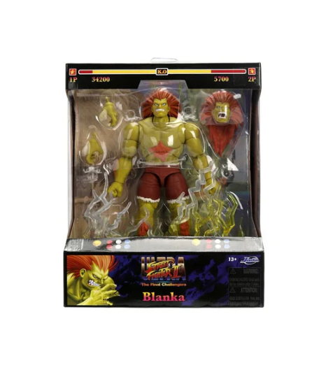 Figura Ultra Street Fighter II Blanka 7.5" 13a+