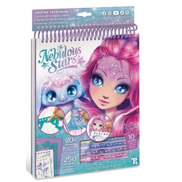 Cuaderno de Bocetos Creativos Nebulous Stars Cristalia & Agatha Displ/6 7a+