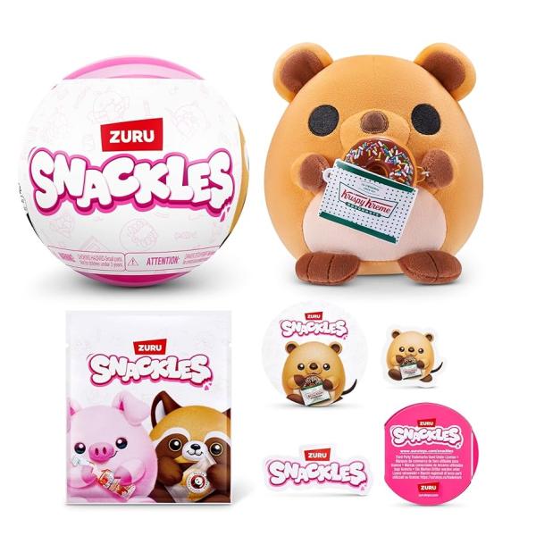 Peluche con Snackles  Sorpresa Displ/15 3a+
