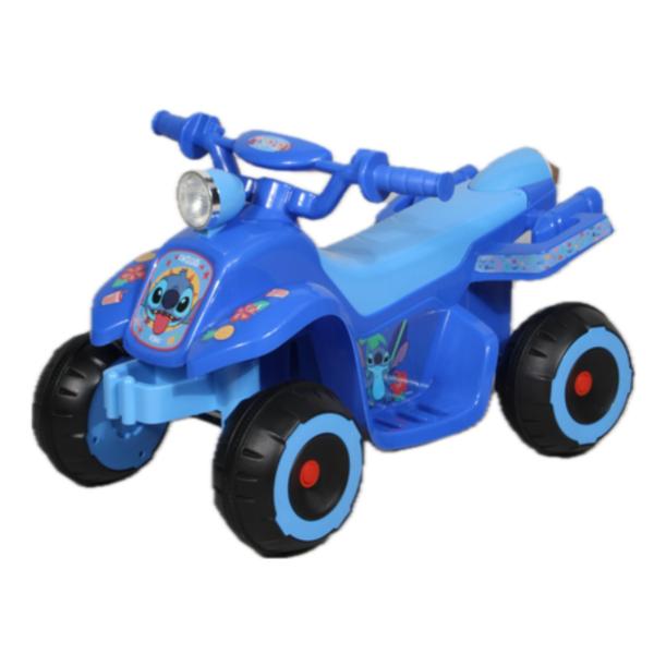 Montable Cuatriciclo Eléctrico  6 V Disney Stitch 3a+