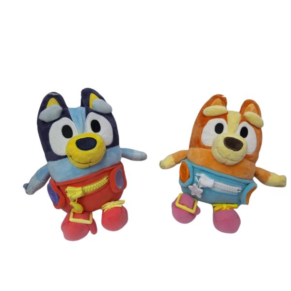 Peluche Viste Y Juega de Bluey Bebé Bluey y Bingo Surt/2 3a+