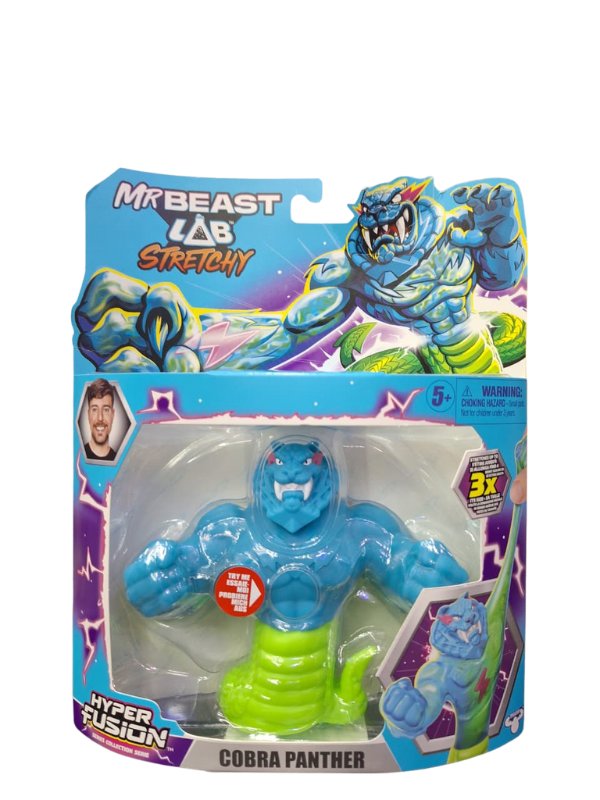 Figura Goo Jit Zu Heroes Mr Beast Cobra Panther 5a+