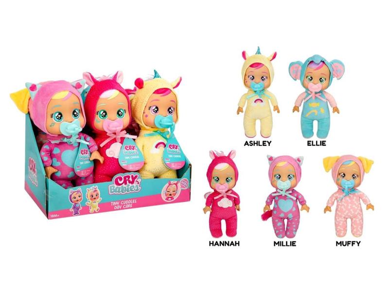 Bebes Cry Babies Displ/6 Surt/6 3a+