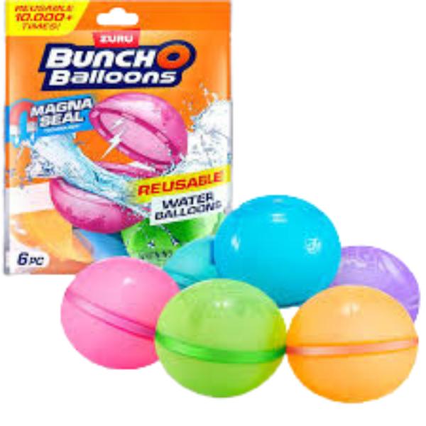 Globos de Agua Reutilizables Displ/9 Surt/2 Set/3 3a+