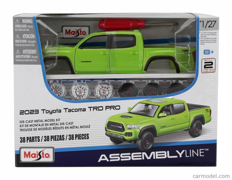 Carro Toyota Tacoma TRD PRO 2023 Armable 1/27 8a+