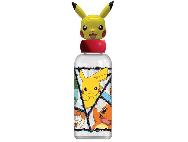 Botella con Tapa 3D Pokémon Pikachu 560ml
