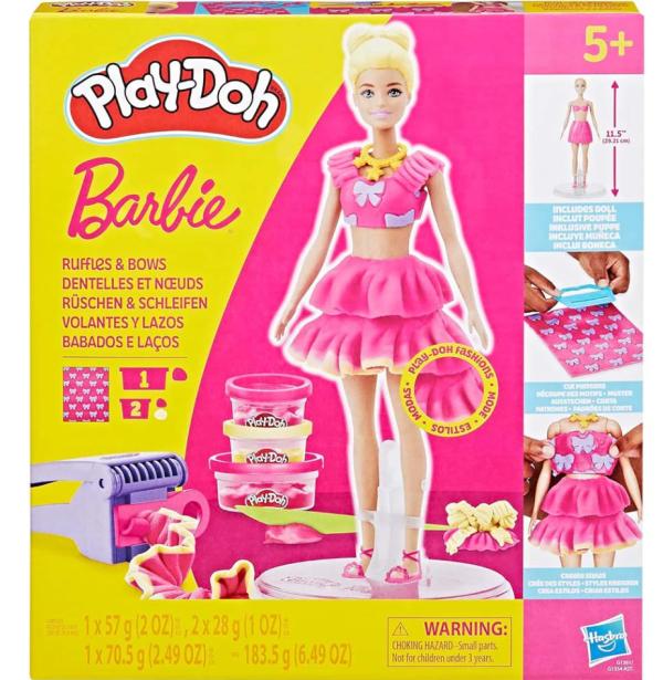 Play-Doh Crea Estilos de Plasticina para Barbie Surtido 5a+