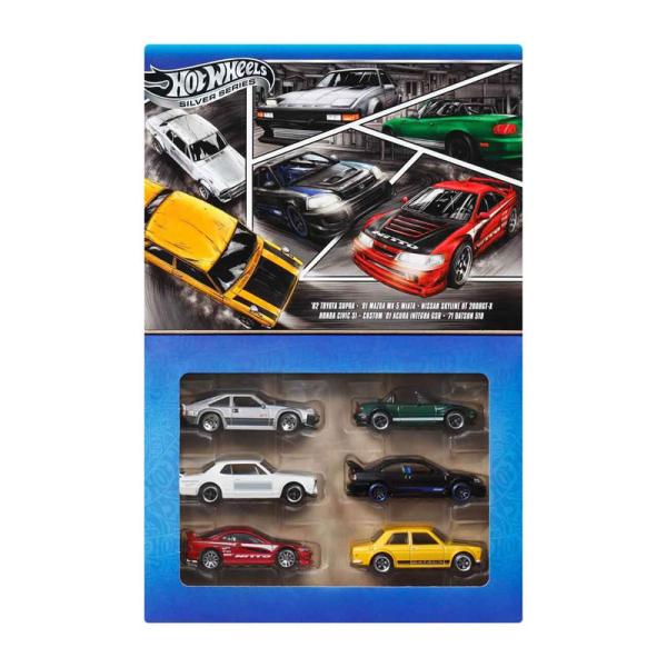 Hot Wheels Multipack Autos Japoneses Set/6 3a+