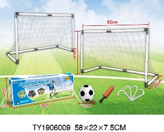 Set de 2 Marcos de Cancha de Futbol con Accesorios 3a+ (448550)