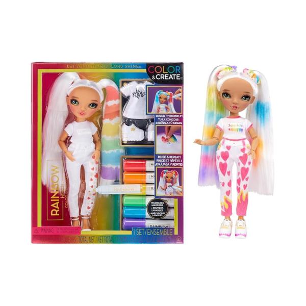 Muñeca L.O.L Rainbow High Crea tu Color 4a+ (Morena)