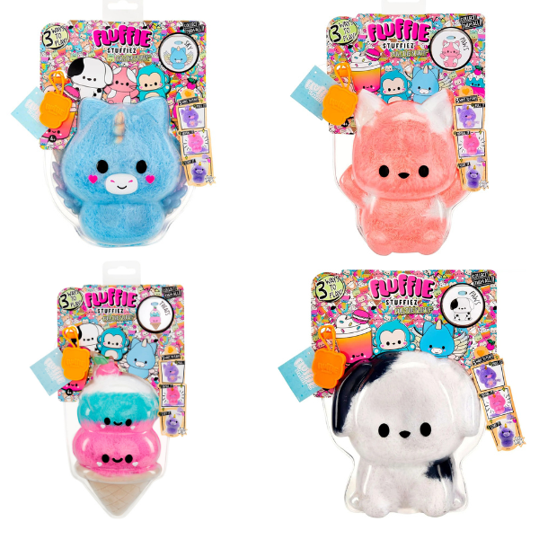 Peluches Fluffie Stuffiez Displ/4 Surt/4 4a+(511823-511595211779-511601)