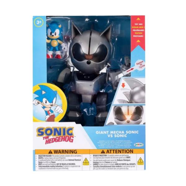 Figuras de Sonic the Hedgehog Giant Mecha Sonic  vs Sonic 3a+