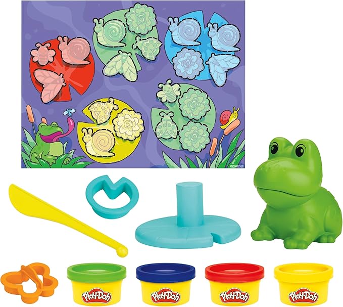Play-Doh Primeras Creaciones con la Rana y los Colores 3a+