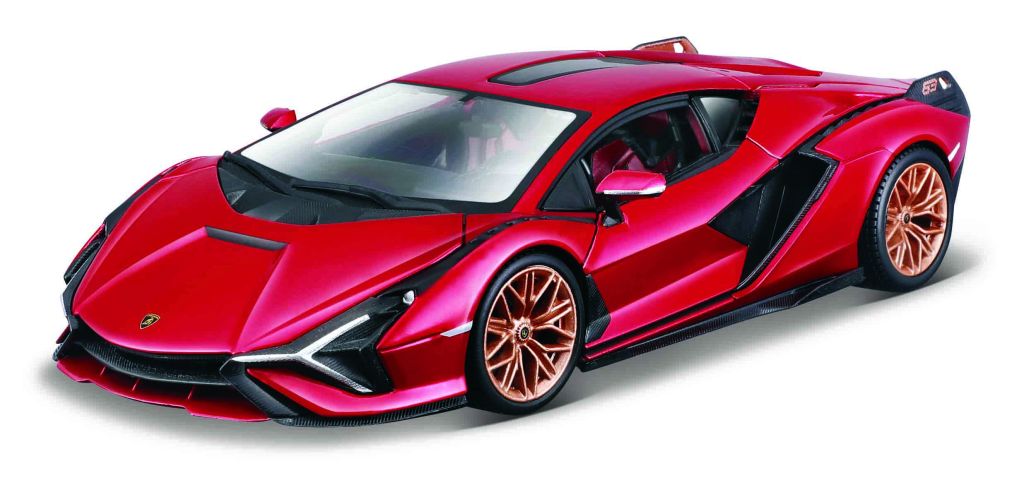 Carro Lamborghini Sián FKP 37 Rojo Esc:1:24 3a+(002702)