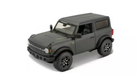 Carro Ford Bronco Badlands SE 2021 Gris Esc:.1:24 3a+(072522)