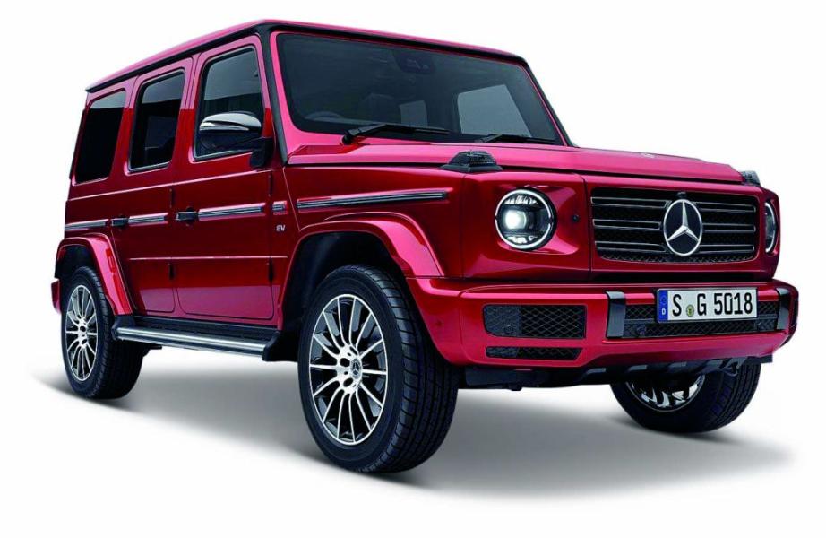 Carro Mercedes Benz G-Class SE 2019 Gris Esc:1:24 3a+ (070269)