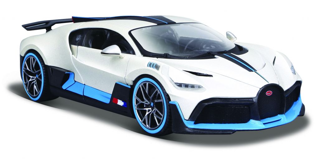 Carro Bugatti Divo Blanco Mate Esc:1:24 3a+(070290)