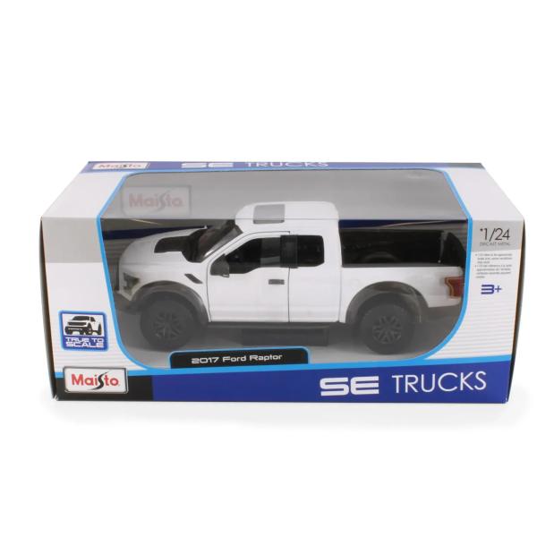 Carro Ford Raptor Blanco 2017 Esc:1:24 3a+(312666)