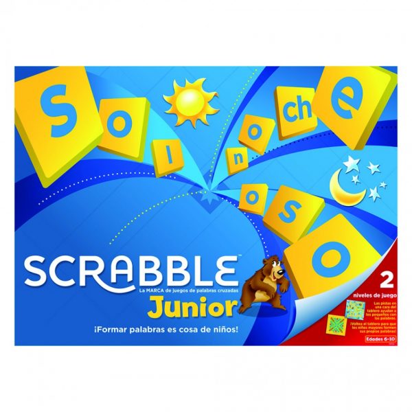 Mattel Games - Juego de Mesa Scrabble Junior 610a