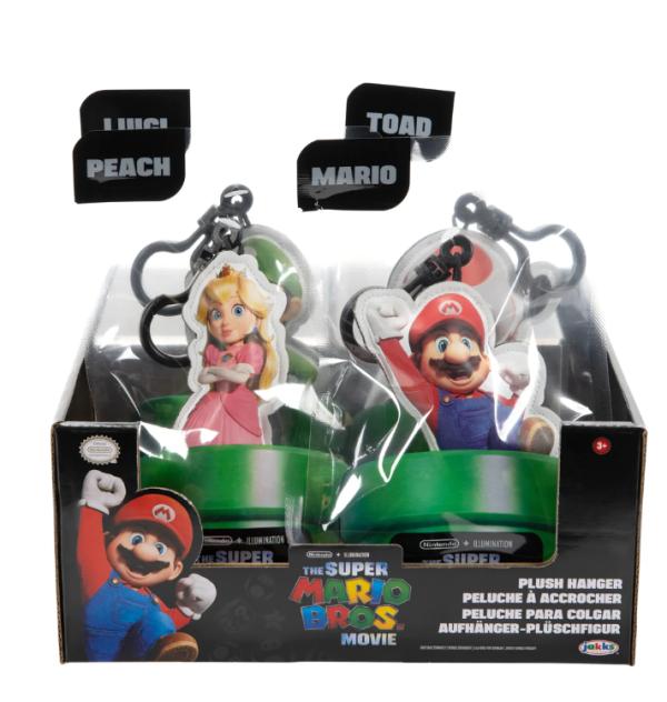 Peluches Llavero de Super Mario Bros Movie Displ/12 Surtido
