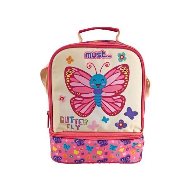 Lonchera Must Yummy 22X16X28 cm Isotérmica, Butterfly